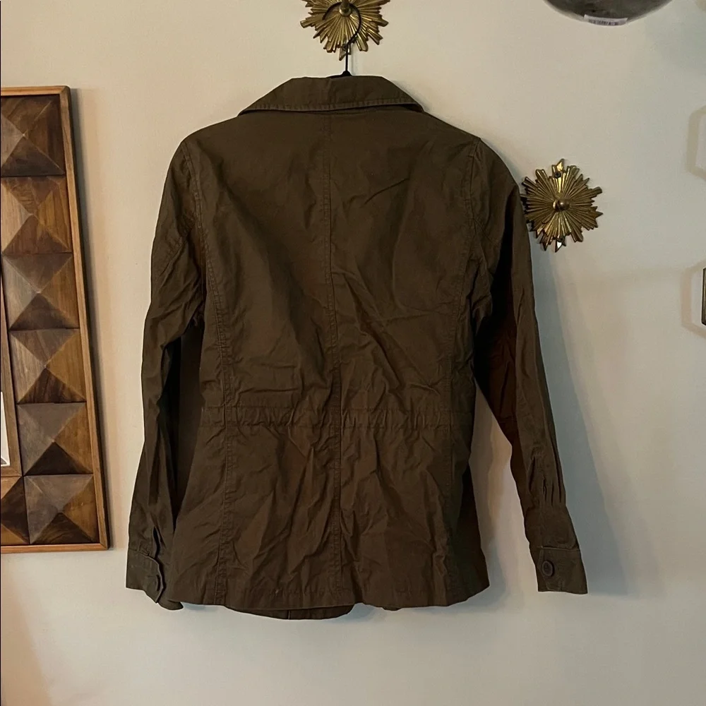 Madewell Olive Women's Utility Jacket - Picture 4 of 4